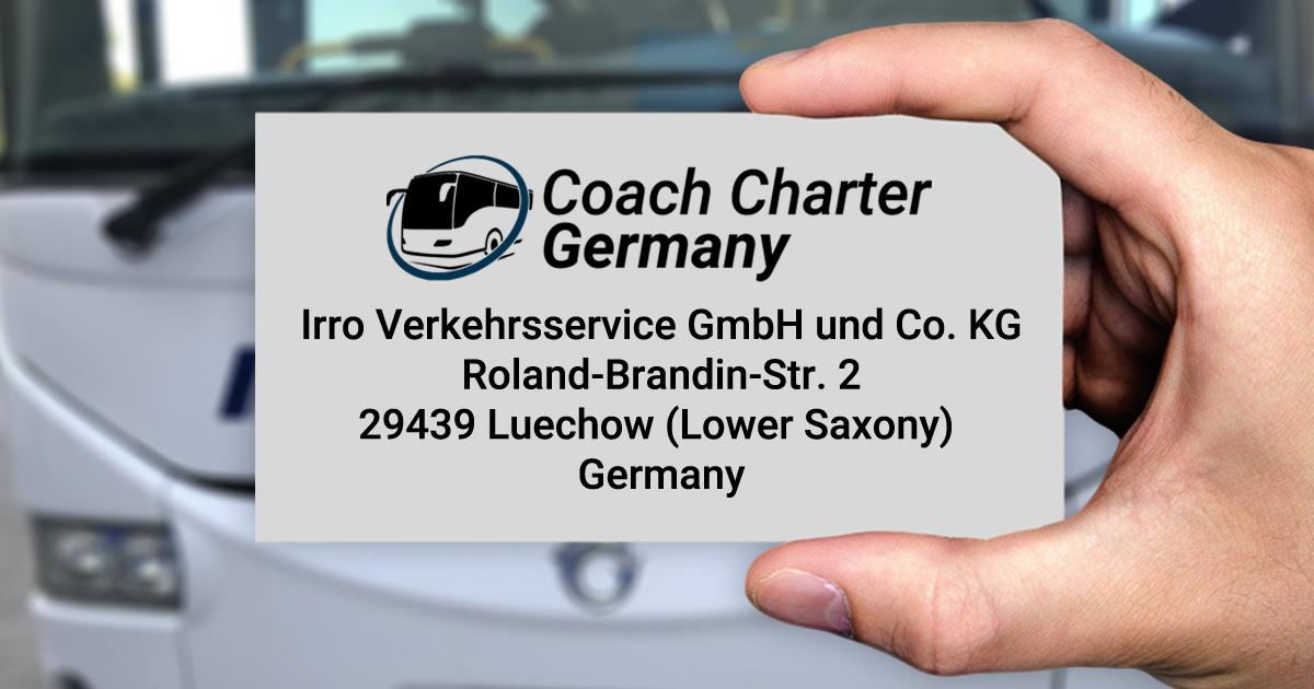 Bus Alemania - Tarjeta de visita